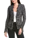 L'agence Azure Cardigan Blazer In Gray