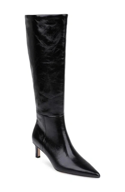 L'agence Baxter Ii Knee High Leather Boot In Black