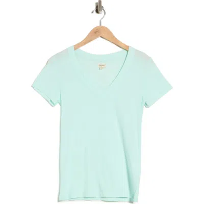 L'agence Becca V-neck T-shirt In Green