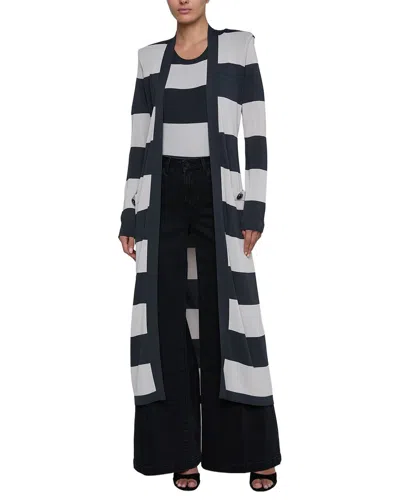 L'agence Berlin Duster Cardigan In Black