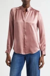 L'agence Bianca Silk Satin Blouse