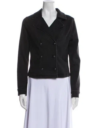 Pre-owned L'agence Biker Jacket In Black