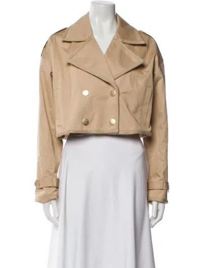 Pre-owned L'agence Biker Jacket In Neutral