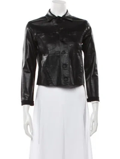 Pre-owned L'agence Biker Jacket W/ Tags In Black