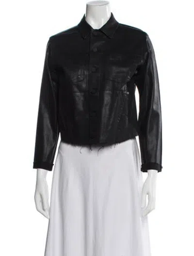 Pre-owned L'agence Biker Jacket W/ Tags In Gray