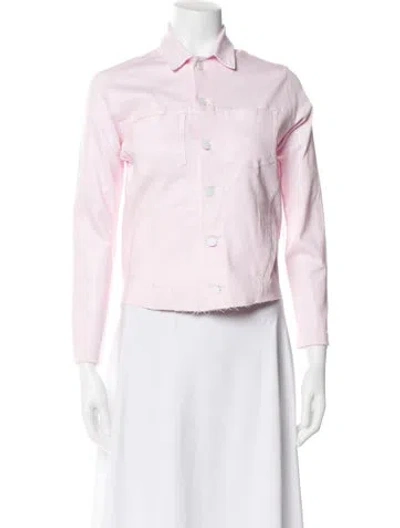 Pre-owned L'agence Biker Jacket W/ Tags In Pink