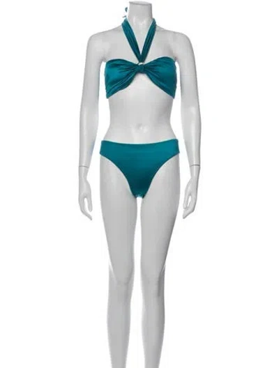 Pre-owned L'agence Bikini In Black