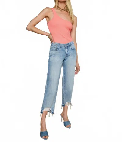 L'AGENCE BLAINE CROPPED STOVEPIPE JEAN IN ALBEE