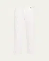L'agence Blaine Low-rise Crop Straight Jeans In White
