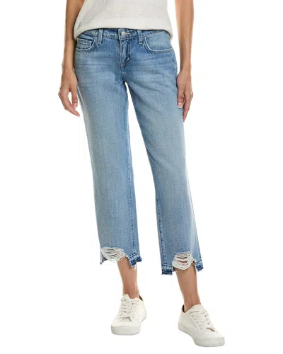 L'agence Blaine Low-rise Crop Stovepipe Pant In Multi