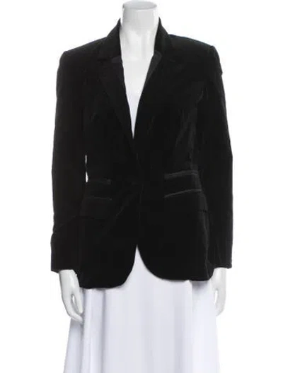 Pre-owned L'agence Blazer In Black