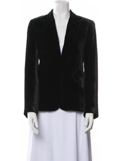 Pre-owned L'agence Blazer In Black