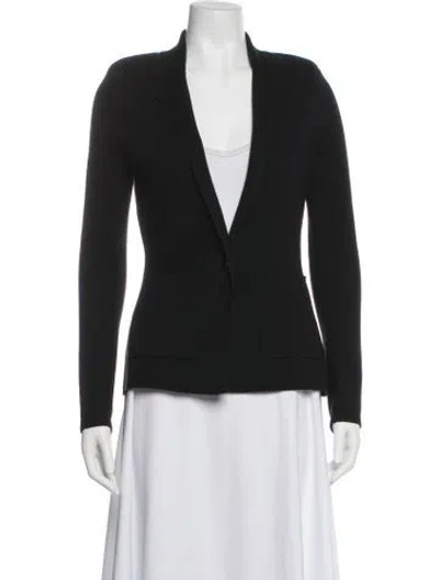 Pre-owned L'agence Blazer In Black