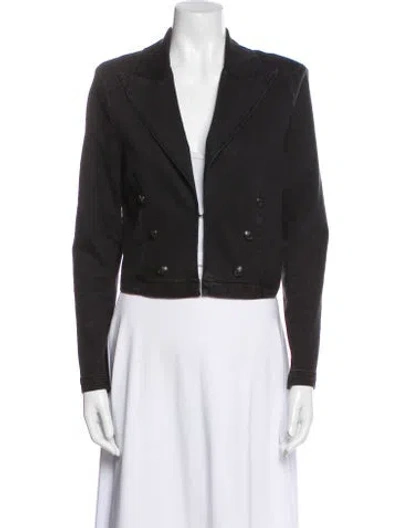 Pre-owned L'agence Blazer In Black