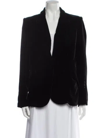 Pre-owned L'agence Blazer In Black