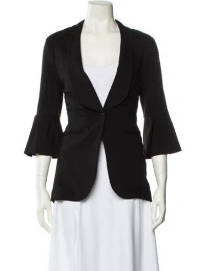 Pre-owned L'agence Blazer In Black