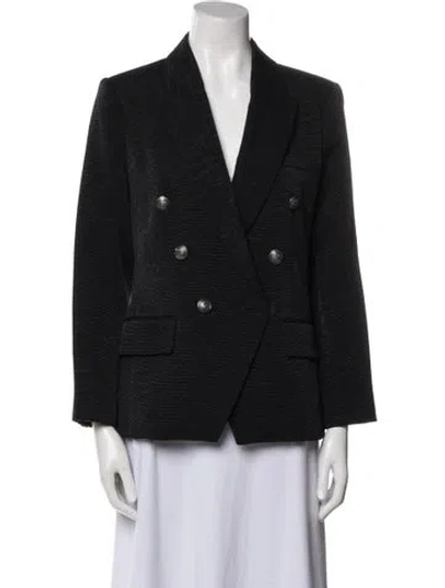 Pre-owned L'agence Blazer In Black
