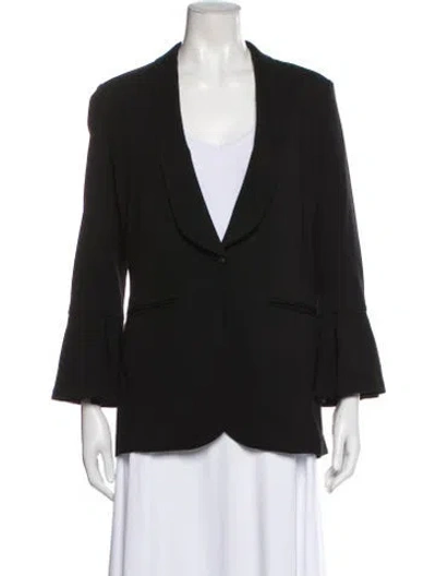 Pre-owned L'agence Blazer In Black