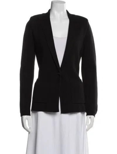 Pre-owned L'agence Blazer In Black