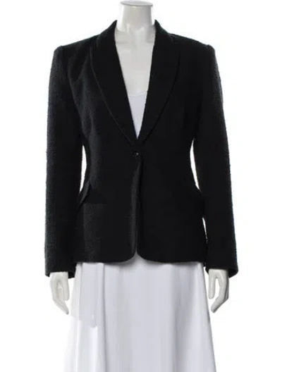 Pre-owned L'agence Blazer In Black