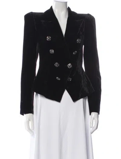 Pre-owned L'agence Blazer In Black