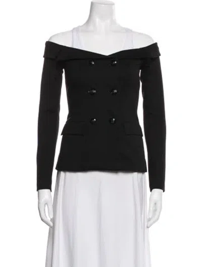Pre-owned L'agence Blazer In Black