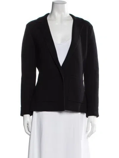 Pre-owned L'agence Blazer In Black