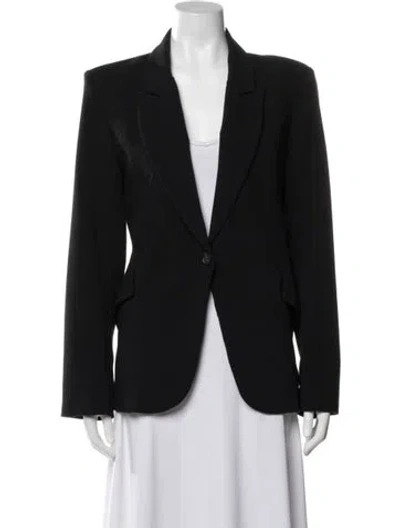 Pre-owned L'agence Blazer In Black