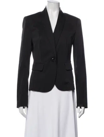 Pre-owned L'agence Blazer In Black