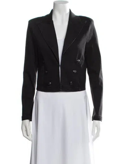 Pre-owned L'agence Blazer In Black