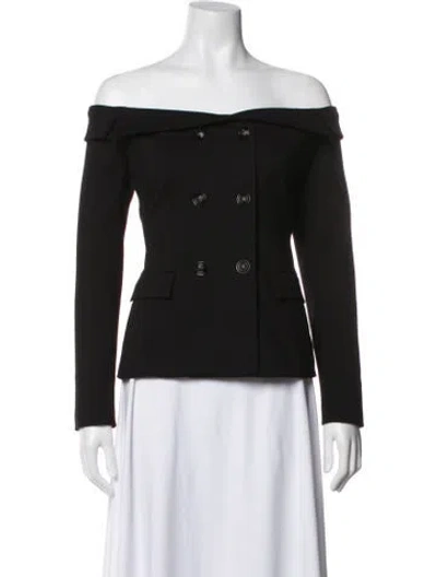Pre-owned L'agence Blazer In Black
