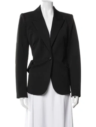 Pre-owned L'agence Blazer In Black