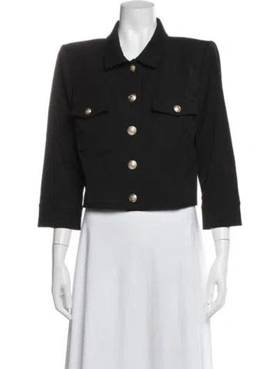Pre-owned L'agence Blazer In Black