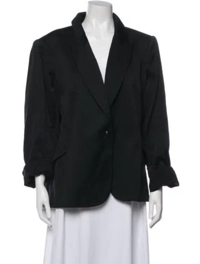 Pre-owned L'agence Blazer In Black