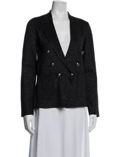 Pre-owned L'agence Blazer In Black