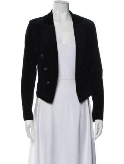 Pre-owned L'agence Blazer In Black