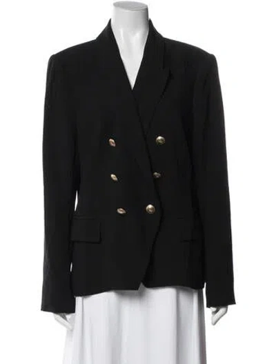 Pre-owned L'agence Blazer In Black
