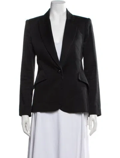Pre-owned L'agence Blazer In Black