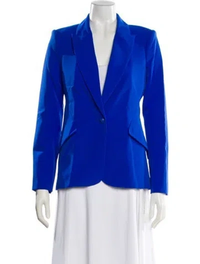 Pre-owned L'agence Blazer In Blue