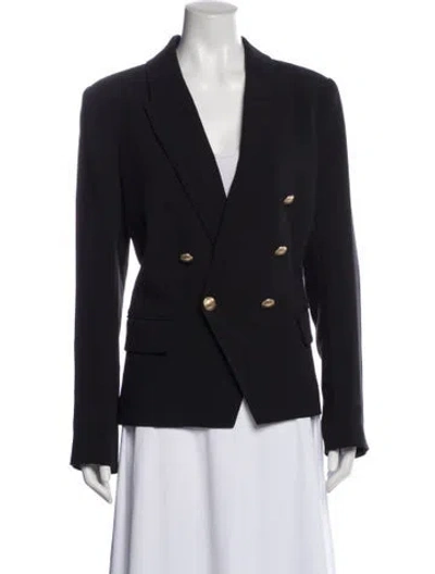 Pre-owned L'agence Blazer In Blue