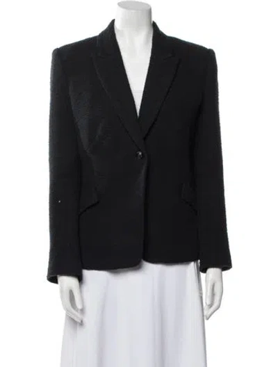Pre-owned L'agence Blazer In Blue