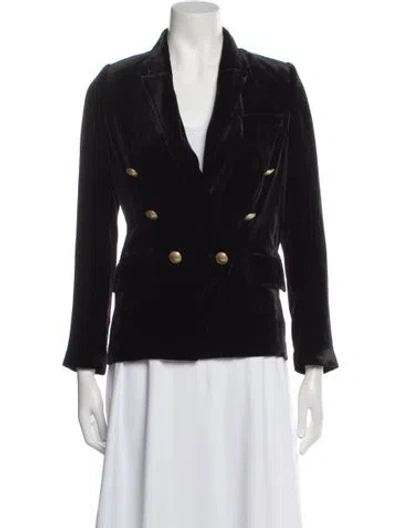 Pre-owned L'agence Blazer In Blue