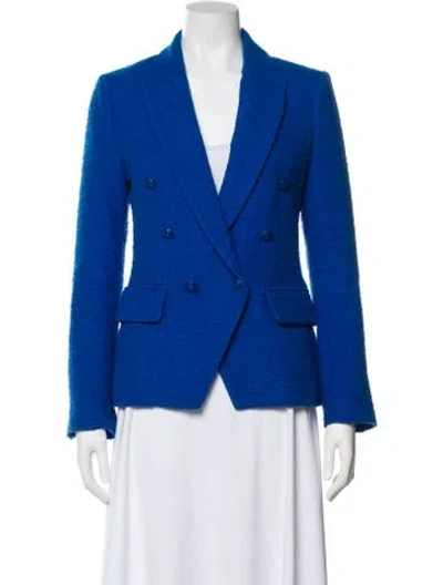 Pre-owned L'agence Blazer In Blue