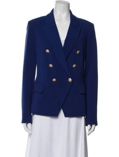 Pre-owned L'agence Blazer In Blue