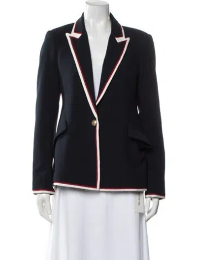 Pre-owned L'agence Blazer In Blue