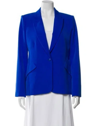 Pre-owned L'agence Blazer In Blue