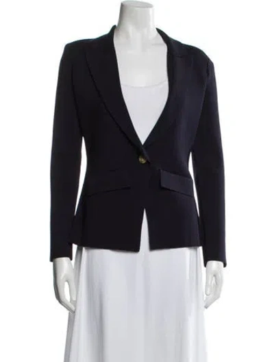 Pre-owned L'agence Blazer In Blue