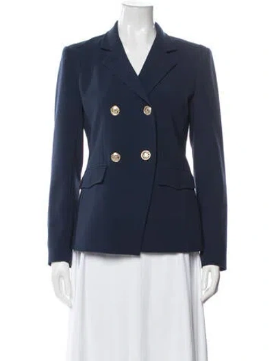 Pre-owned L'agence Blazer In Blue