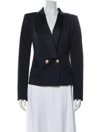 Pre-owned L'agence Blazer In Blue
