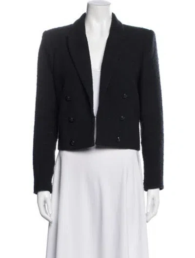 Pre-owned L'agence Blazer In Blue
